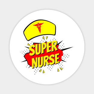 Super Nurse RN Super Power Nursing Magnet